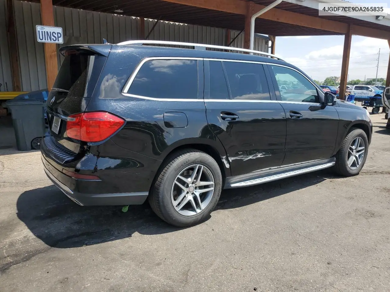 2013 Mercedes-Benz Gl 450 4Matic VIN: 4JGDF7CE9DA265835 Lot: 62942815