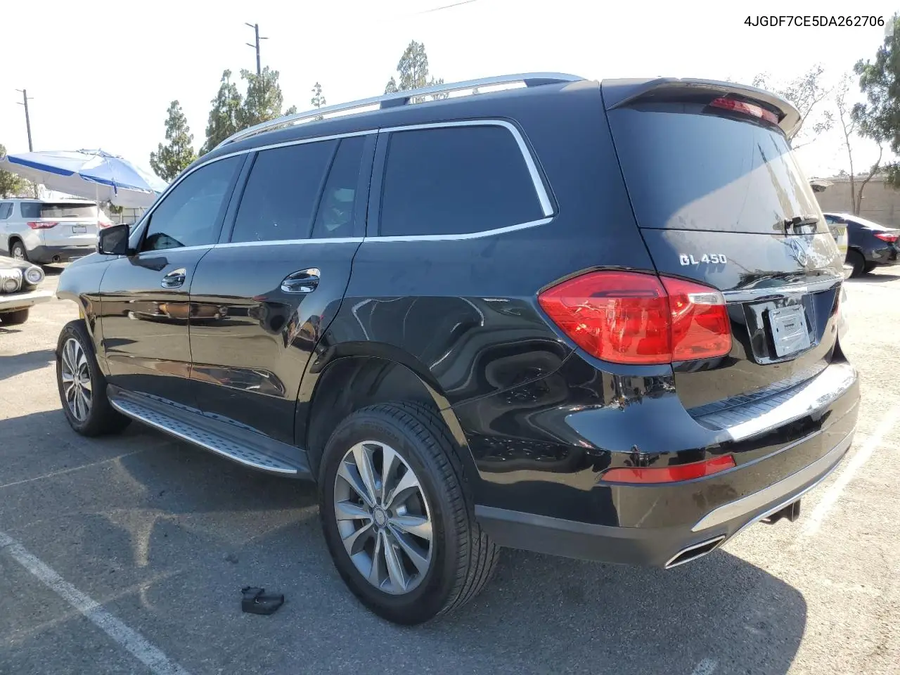 2013 Mercedes-Benz Gl 450 4Matic VIN: 4JGDF7CE5DA262706 Lot: 62951245
