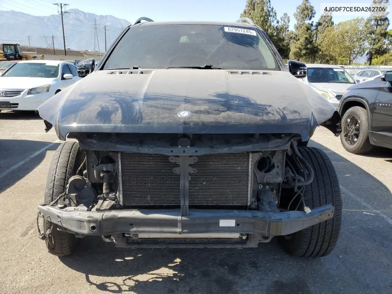 2013 Mercedes-Benz Gl 450 4Matic VIN: 4JGDF7CE5DA262706 Lot: 62951245