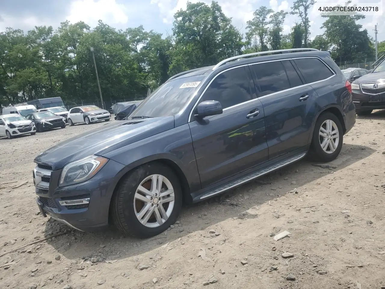2013 Mercedes-Benz Gl 450 4Matic VIN: 4JGDF7CE5DA243718 Lot: 62967095