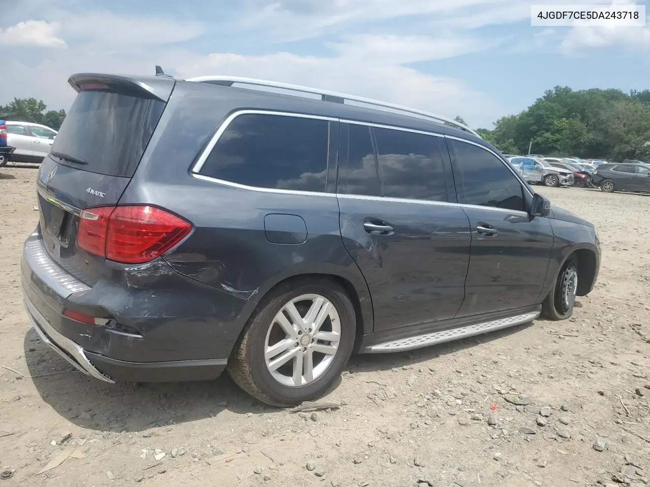 2013 Mercedes-Benz Gl 450 4Matic VIN: 4JGDF7CE5DA243718 Lot: 62967095