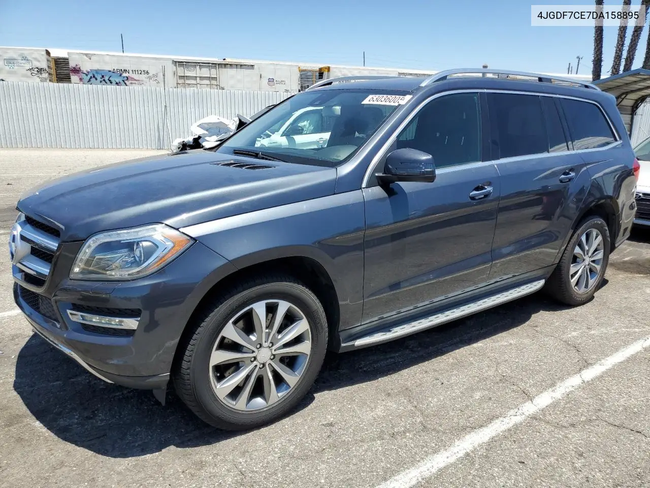 2013 Mercedes-Benz Gl 450 4Matic VIN: 4JGDF7CE7DA158895 Lot: 63036005