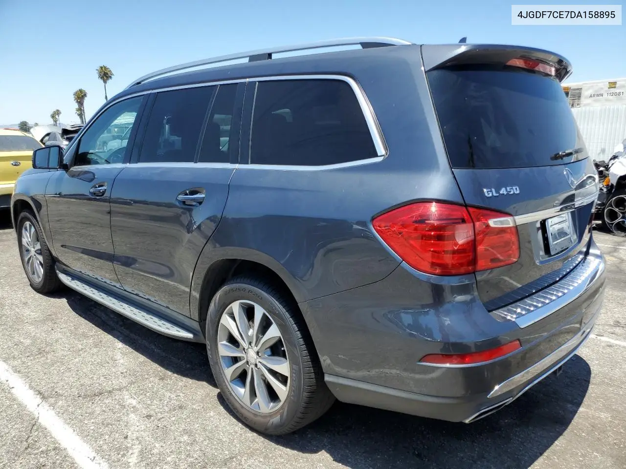 2013 Mercedes-Benz Gl 450 4Matic VIN: 4JGDF7CE7DA158895 Lot: 63036005