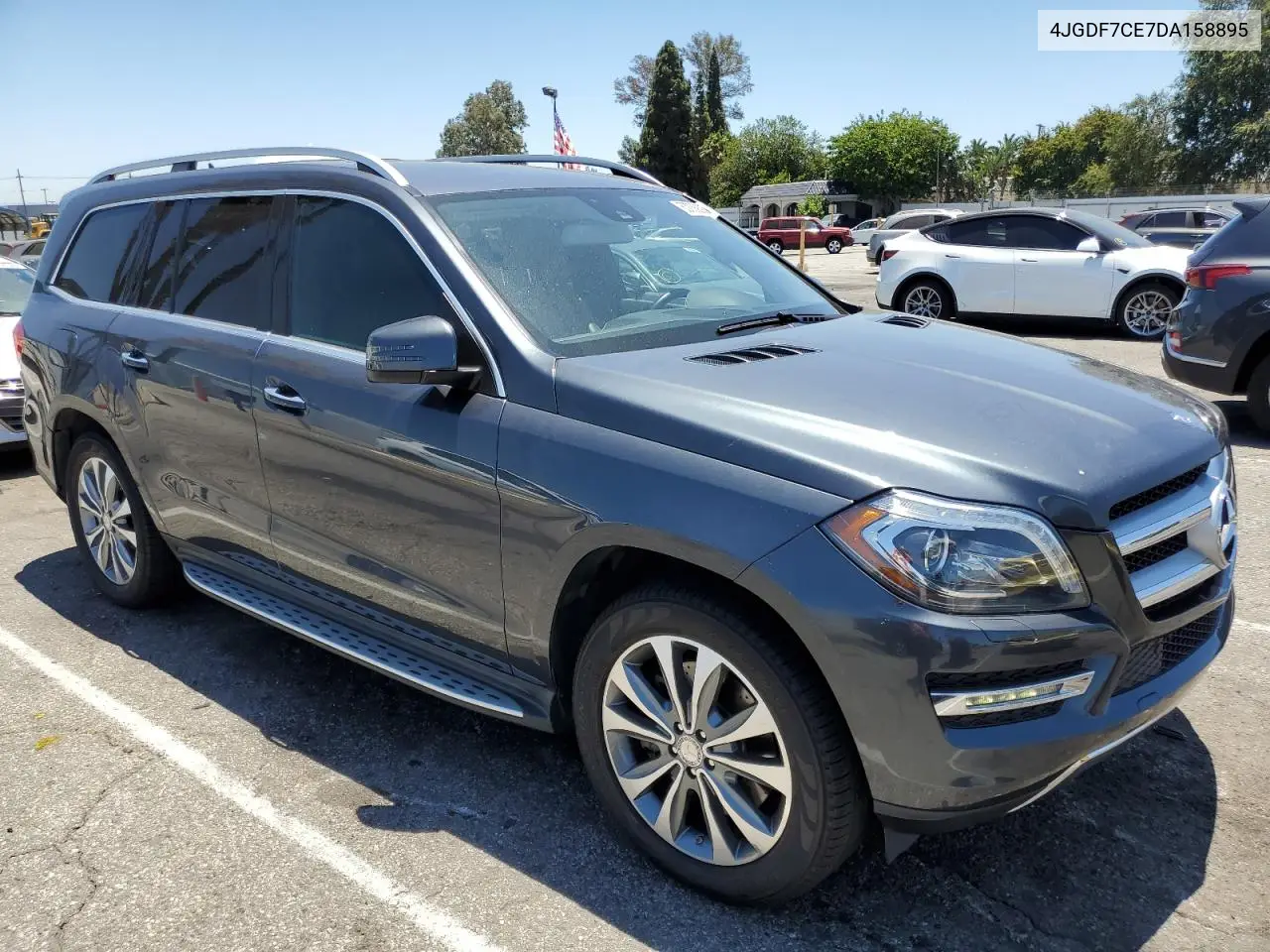2013 Mercedes-Benz Gl 450 4Matic VIN: 4JGDF7CE7DA158895 Lot: 63036005