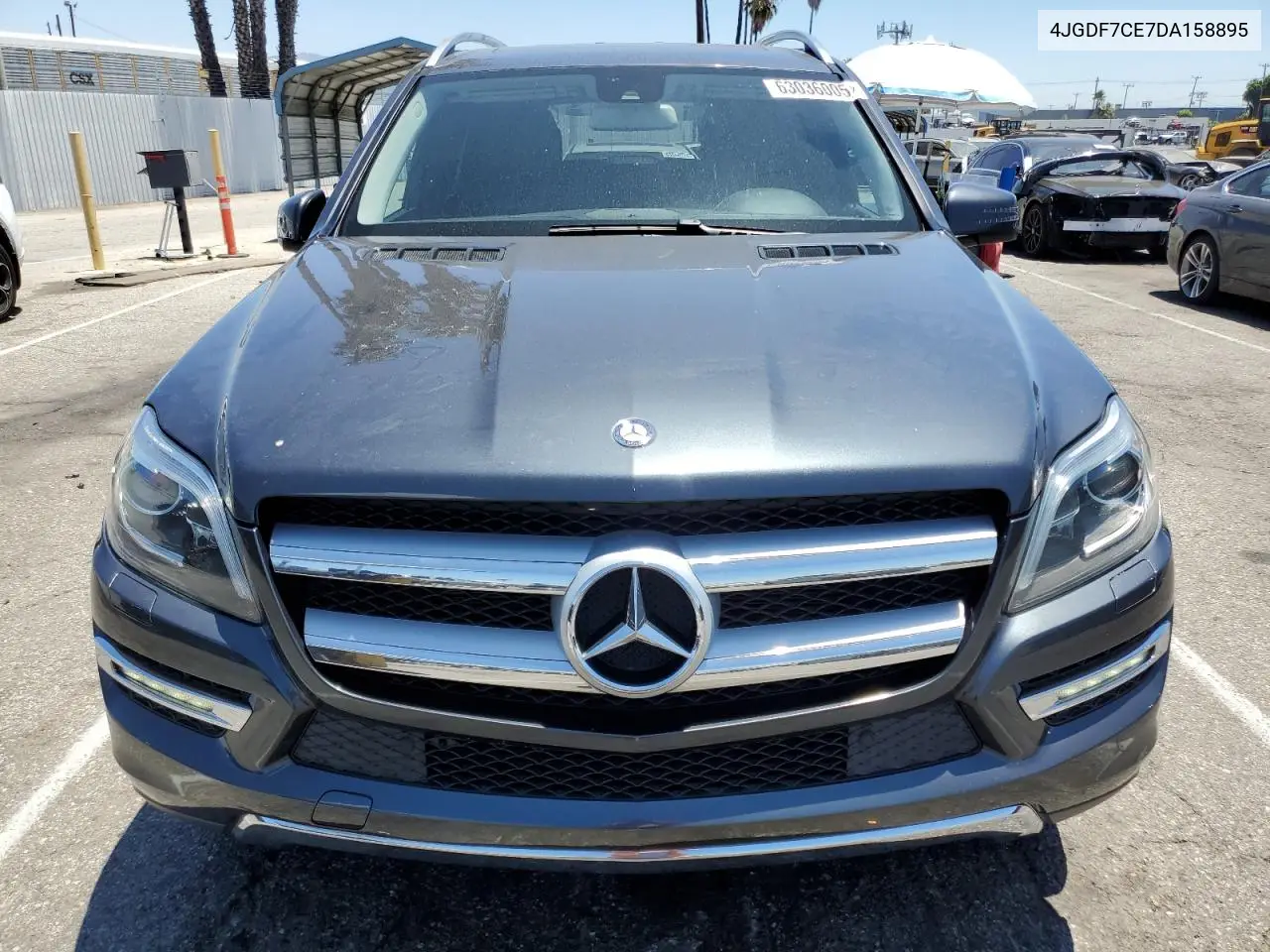 2013 Mercedes-Benz Gl 450 4Matic VIN: 4JGDF7CE7DA158895 Lot: 63036005