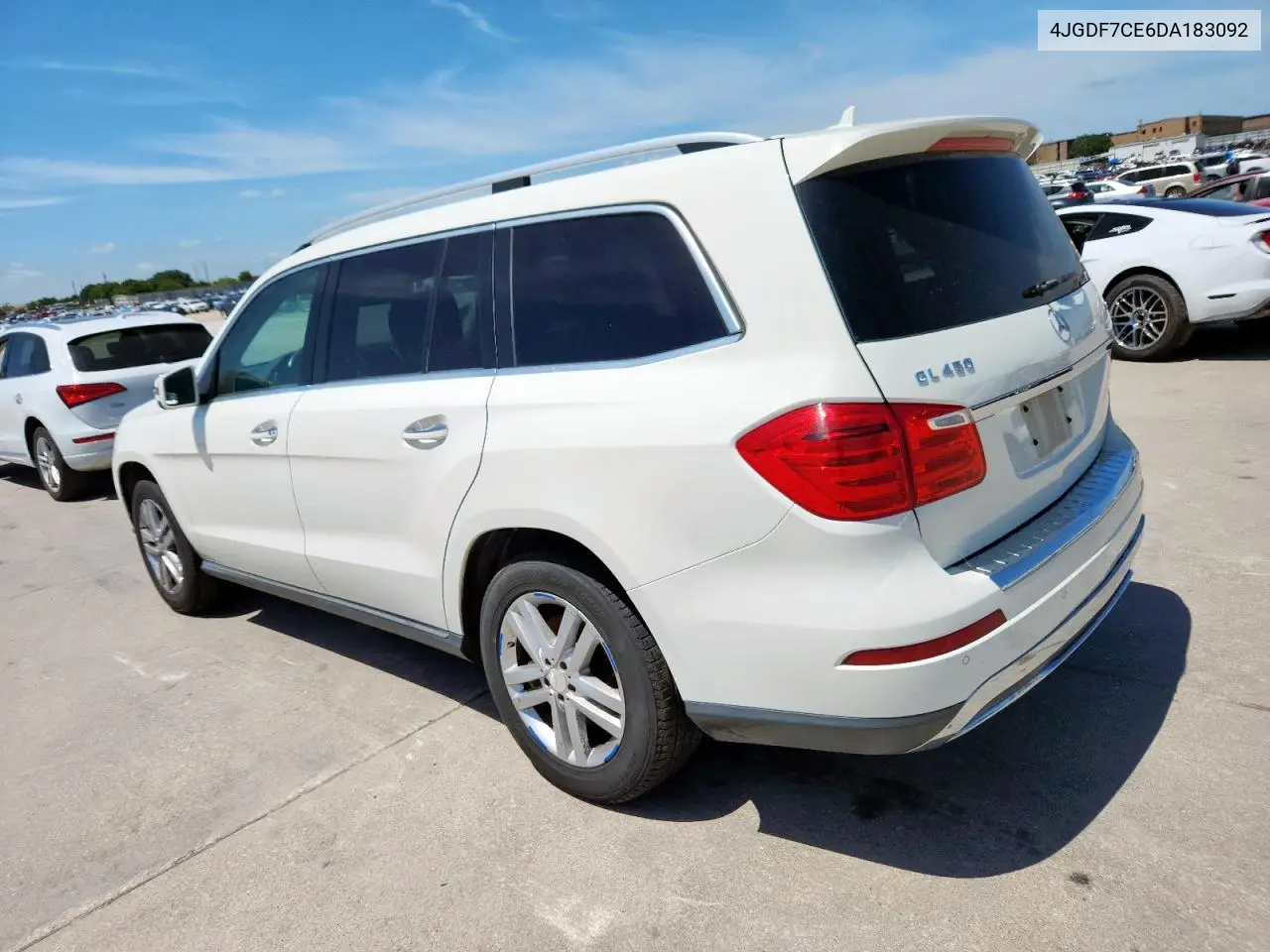 2013 Mercedes-Benz Gl 450 4Matic VIN: 4JGDF7CE6DA183092 Lot: 63045175