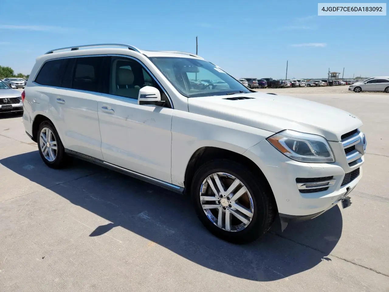 2013 Mercedes-Benz Gl 450 4Matic VIN: 4JGDF7CE6DA183092 Lot: 63045175