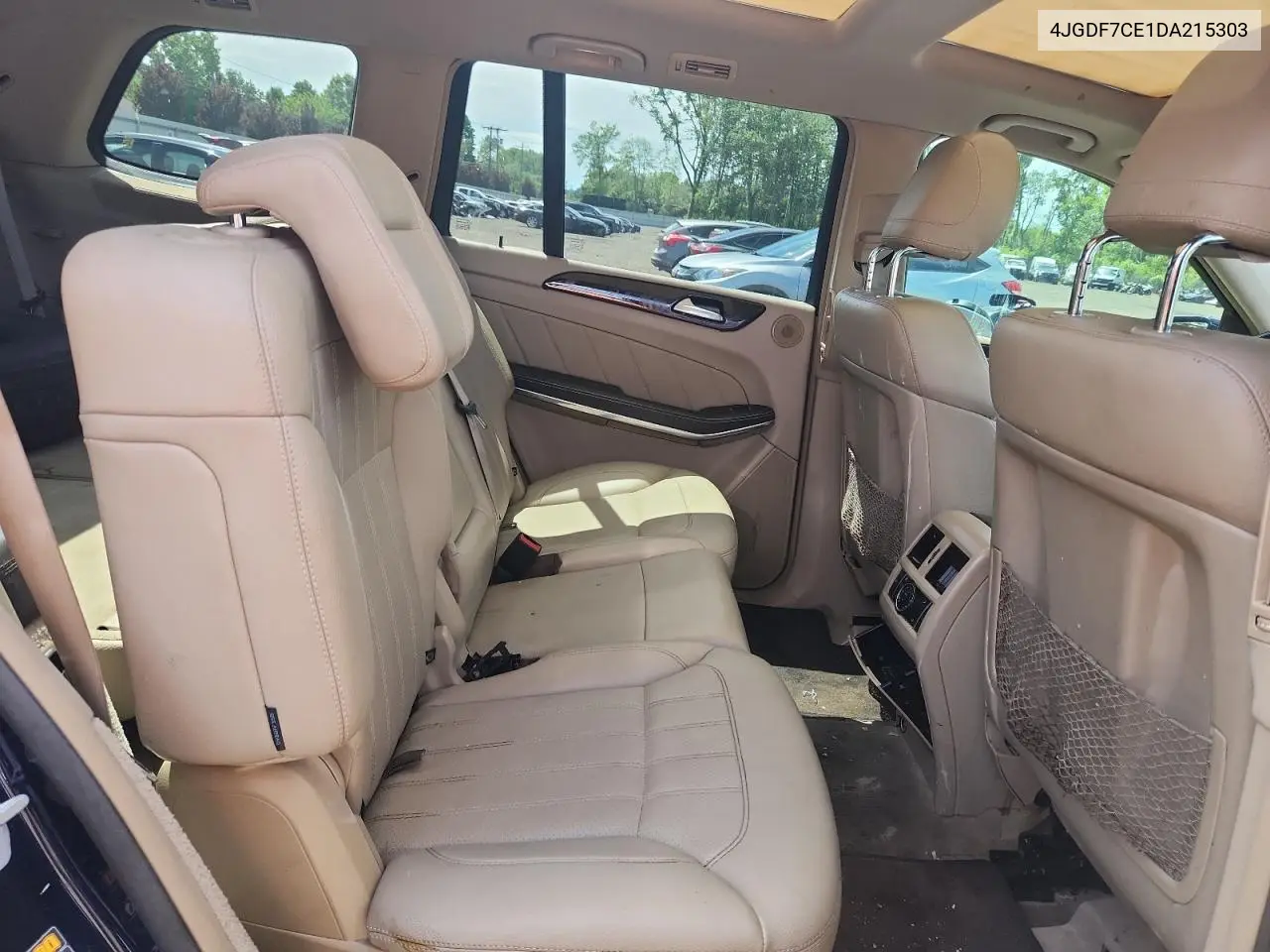 2013 Mercedes-Benz Gl 450 4Matic VIN: 4JGDF7CE1DA215303 Lot: 64820315