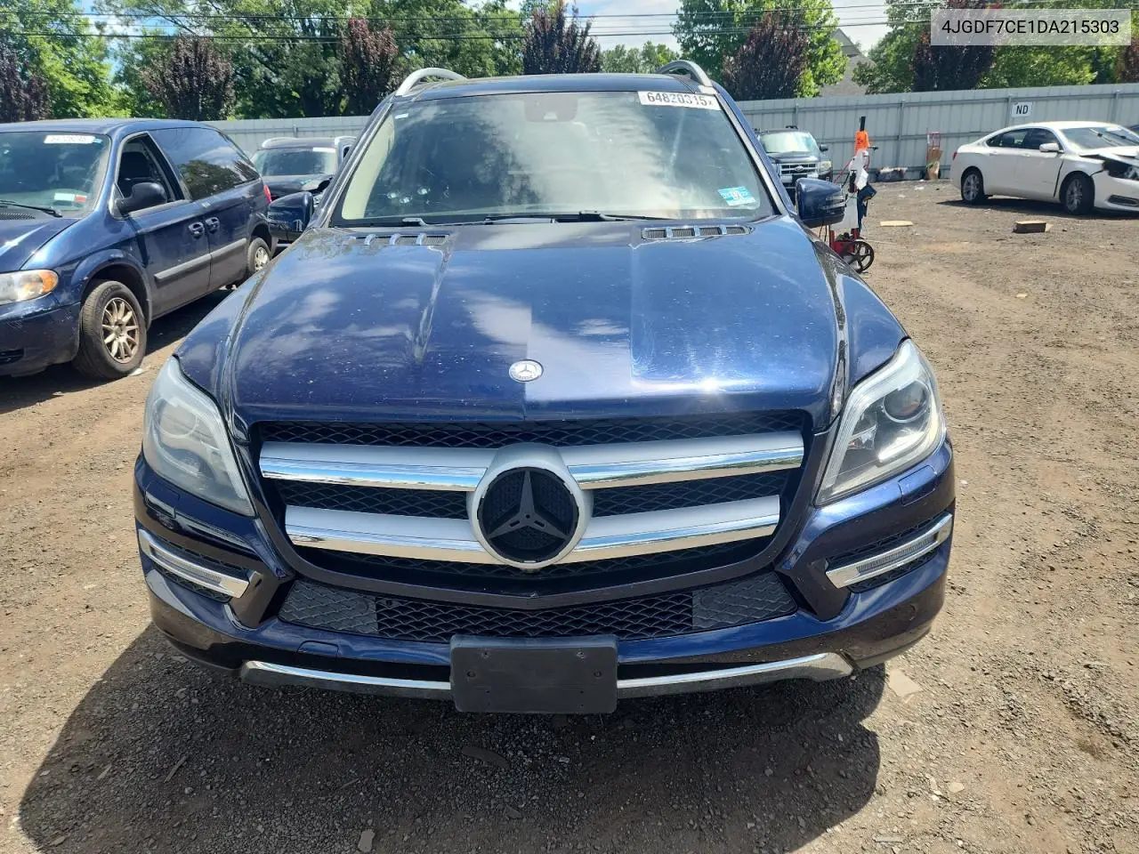 2013 Mercedes-Benz Gl 450 4Matic VIN: 4JGDF7CE1DA215303 Lot: 64820315