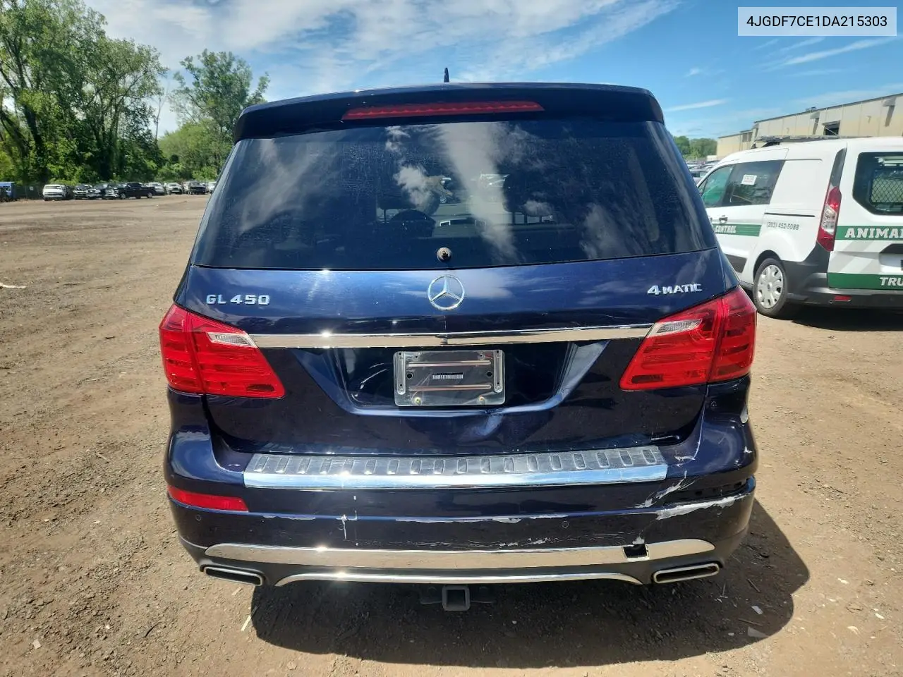 2013 Mercedes-Benz Gl 450 4Matic VIN: 4JGDF7CE1DA215303 Lot: 64820315