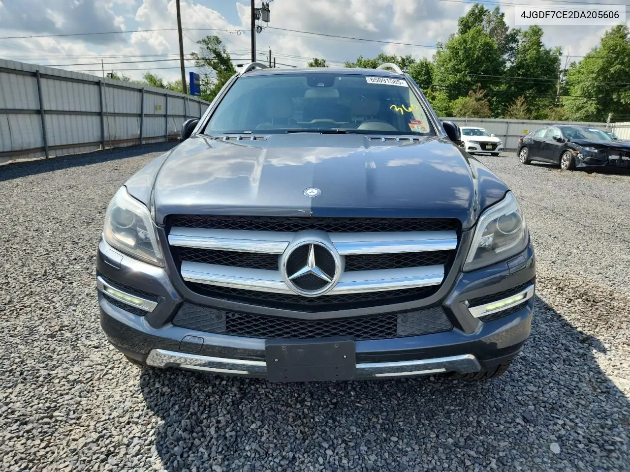 2013 Mercedes-Benz Gl 450 4Matic VIN: 4JGDF7CE2DA205606 Lot: 65091565