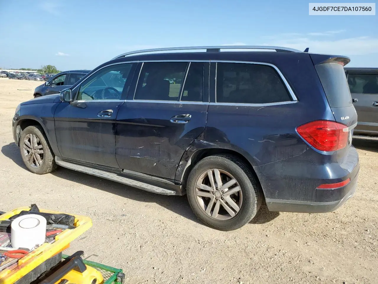 2013 Mercedes-Benz Gl 450 4Matic VIN: 4JGDF7CE7DA107560 Lot: 65171505