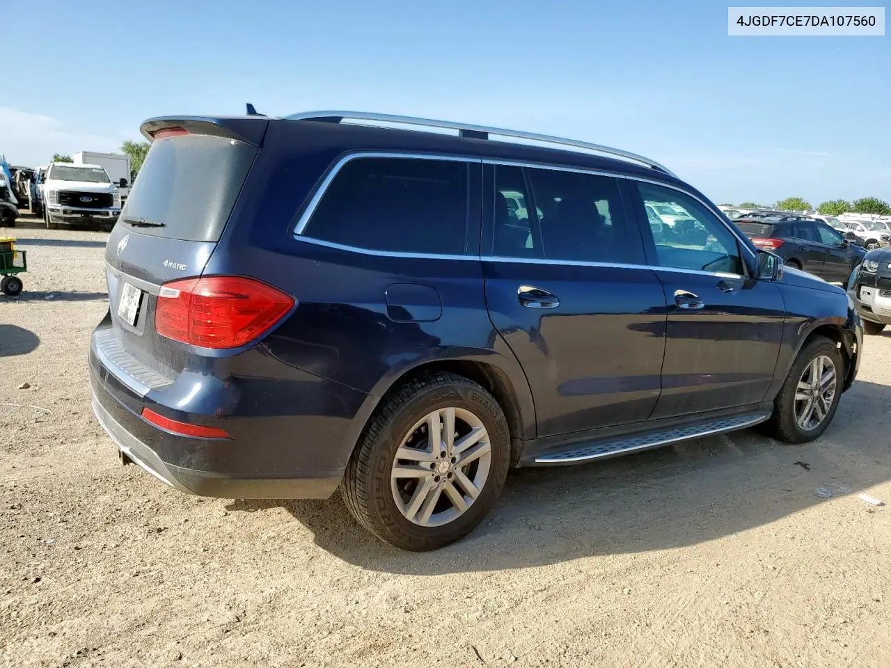 2013 Mercedes-Benz Gl 450 4Matic VIN: 4JGDF7CE7DA107560 Lot: 65171505
