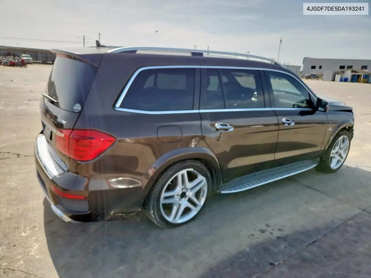 2013 Mercedes-Benz Gl 550 4Matic VIN: 4JGDF7DE5DA193241 Lot: 65296135