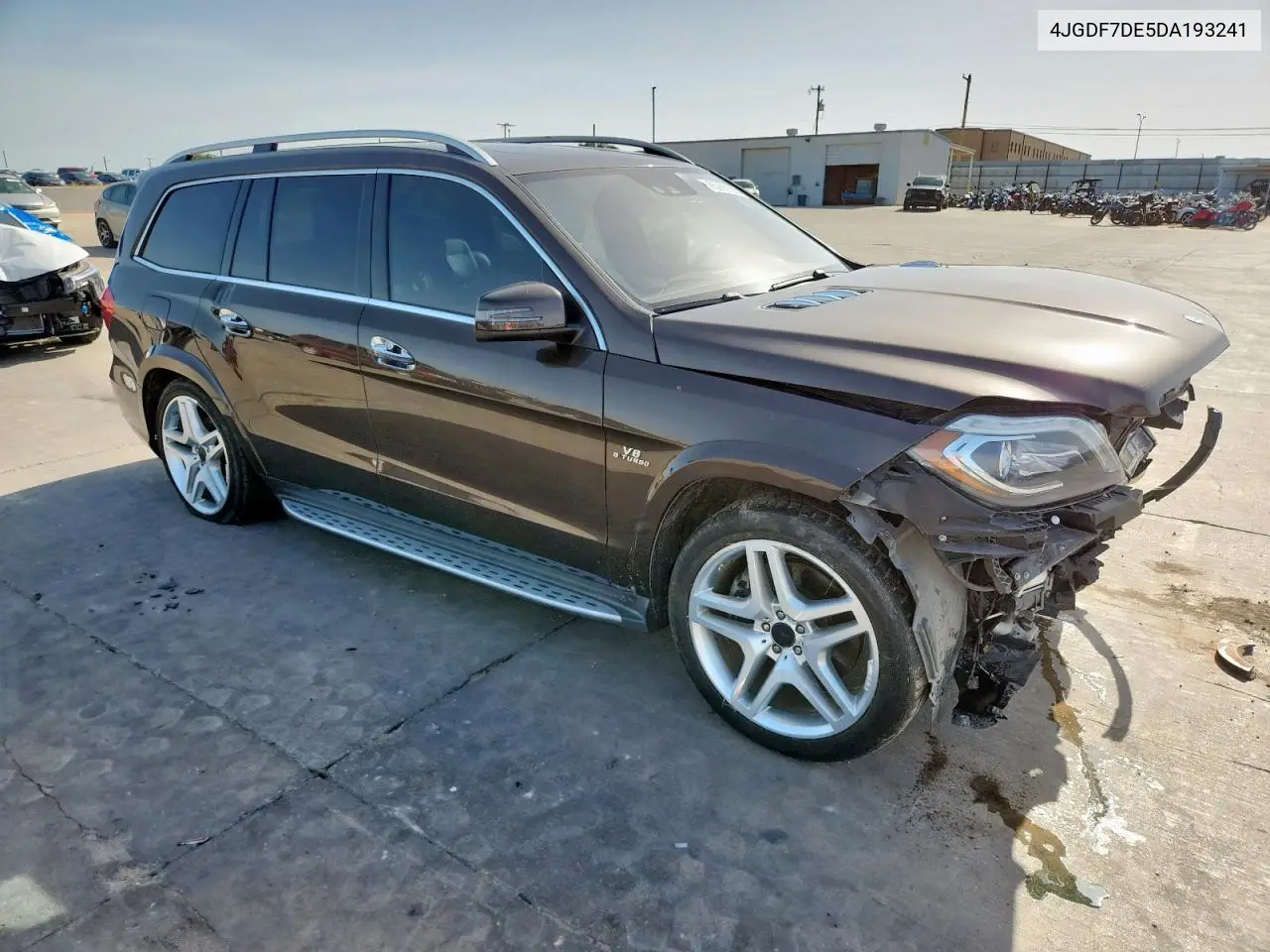 2013 Mercedes-Benz Gl 550 4Matic VIN: 4JGDF7DE5DA193241 Lot: 65296135