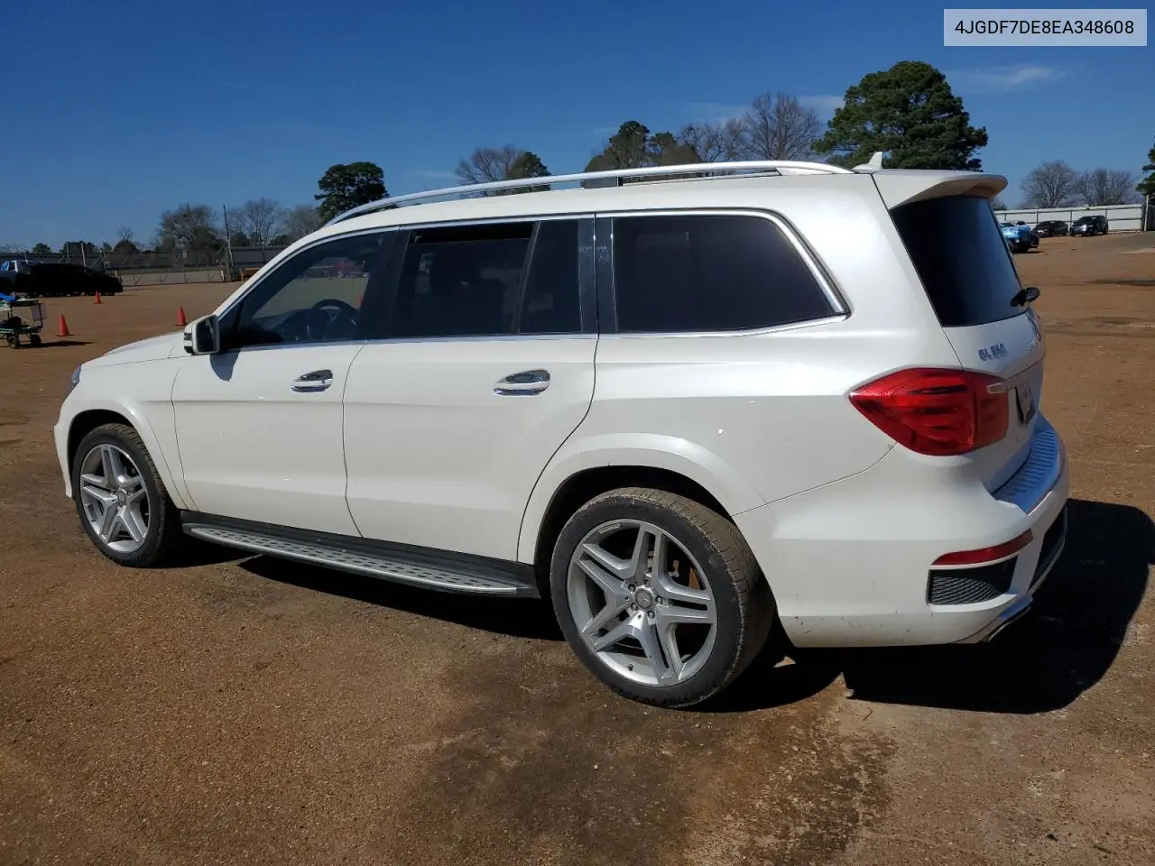 2014 Mercedes-Benz Gl 550 4Matic VIN: 4JGDF7DE8EA348608 Lot: 45476205