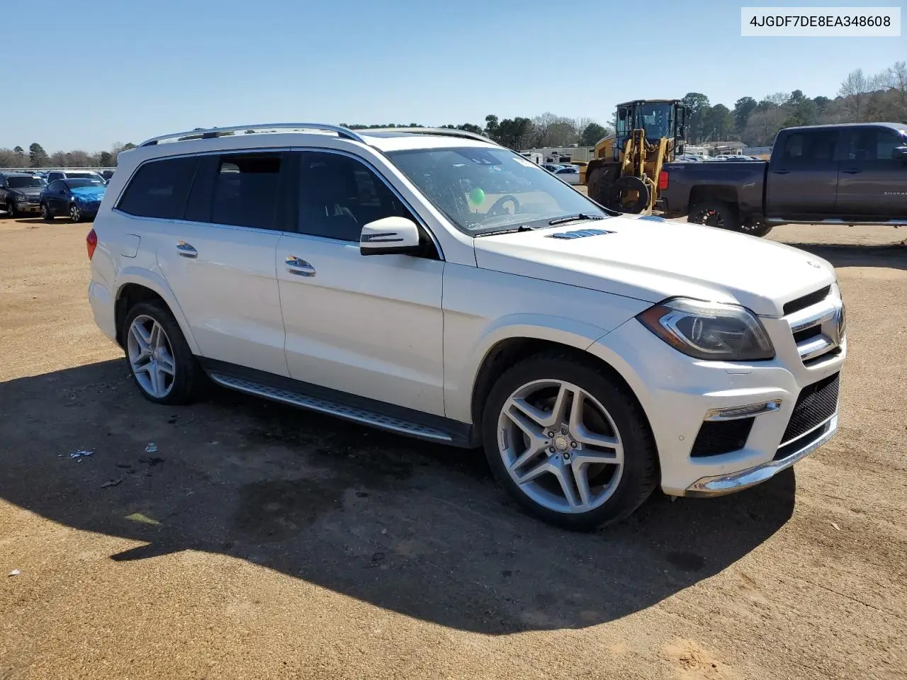 2014 Mercedes-Benz Gl 550 4Matic VIN: 4JGDF7DE8EA348608 Lot: 45476205