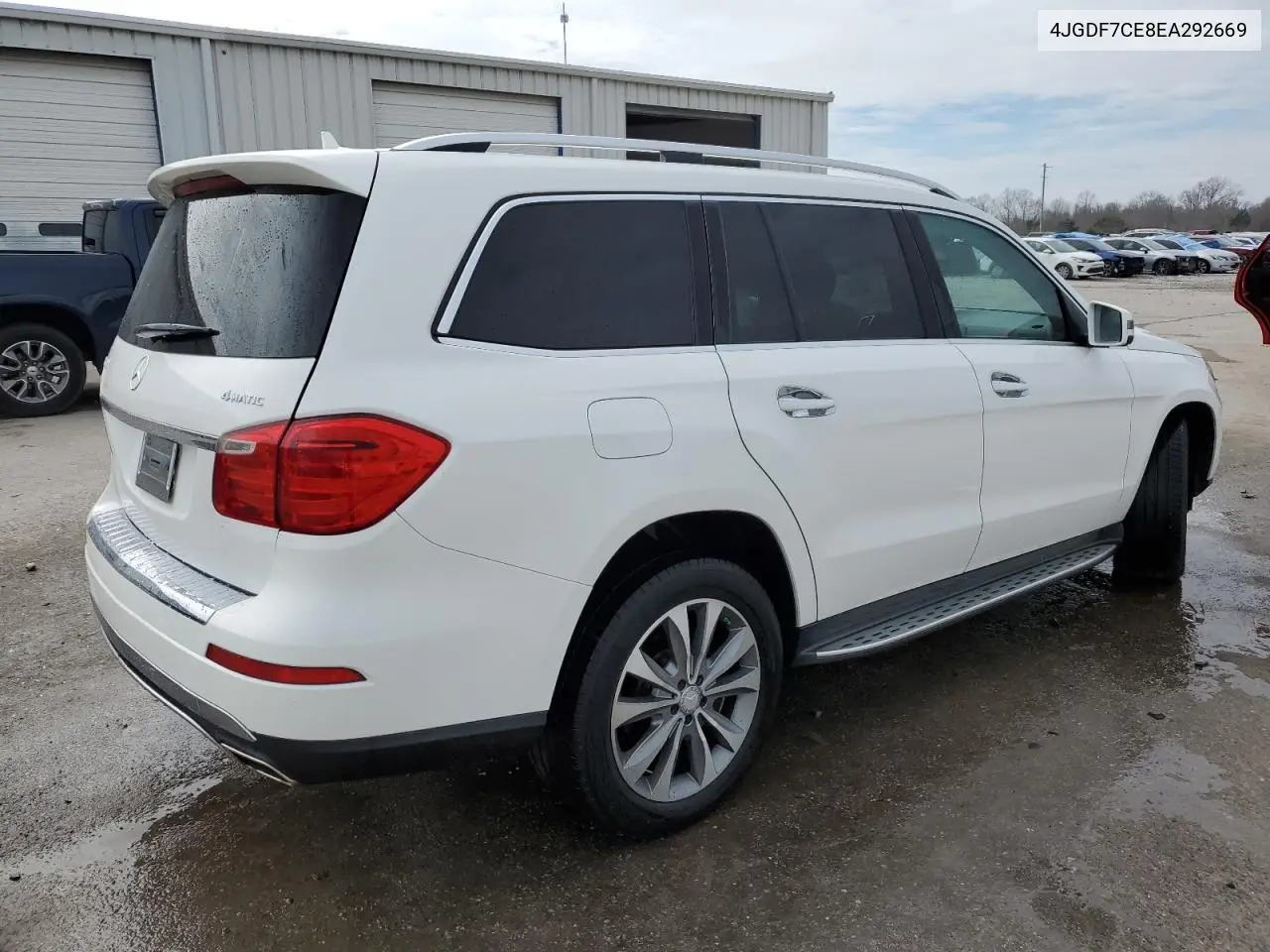 2014 Mercedes-Benz Gl 450 4Matic VIN: 4JGDF7CE8EA292669 Lot: 46641945