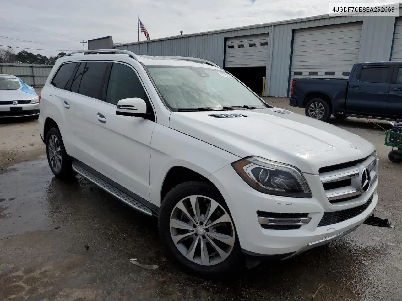 2014 Mercedes-Benz Gl 450 4Matic VIN: 4JGDF7CE8EA292669 Lot: 46641945