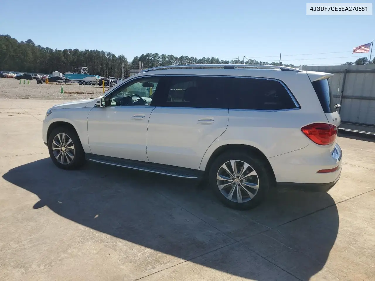 2014 Mercedes-Benz Gl 450 4Matic VIN: 4JGDF7CE5EA270581 Lot: 48489035