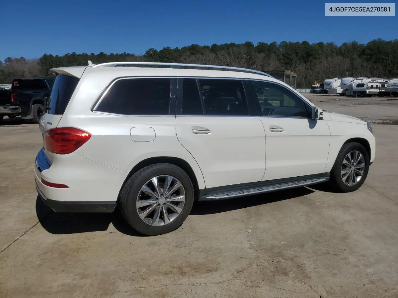 2014 Mercedes-Benz Gl 450 4Matic VIN: 4JGDF7CE5EA270581 Lot: 48489035