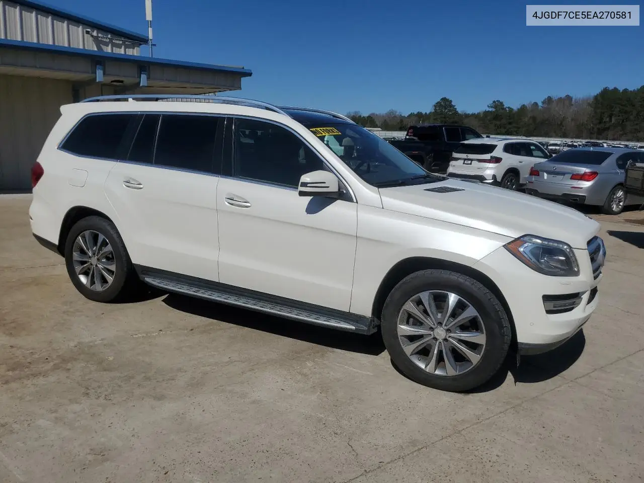 2014 Mercedes-Benz Gl 450 4Matic VIN: 4JGDF7CE5EA270581 Lot: 48489035
