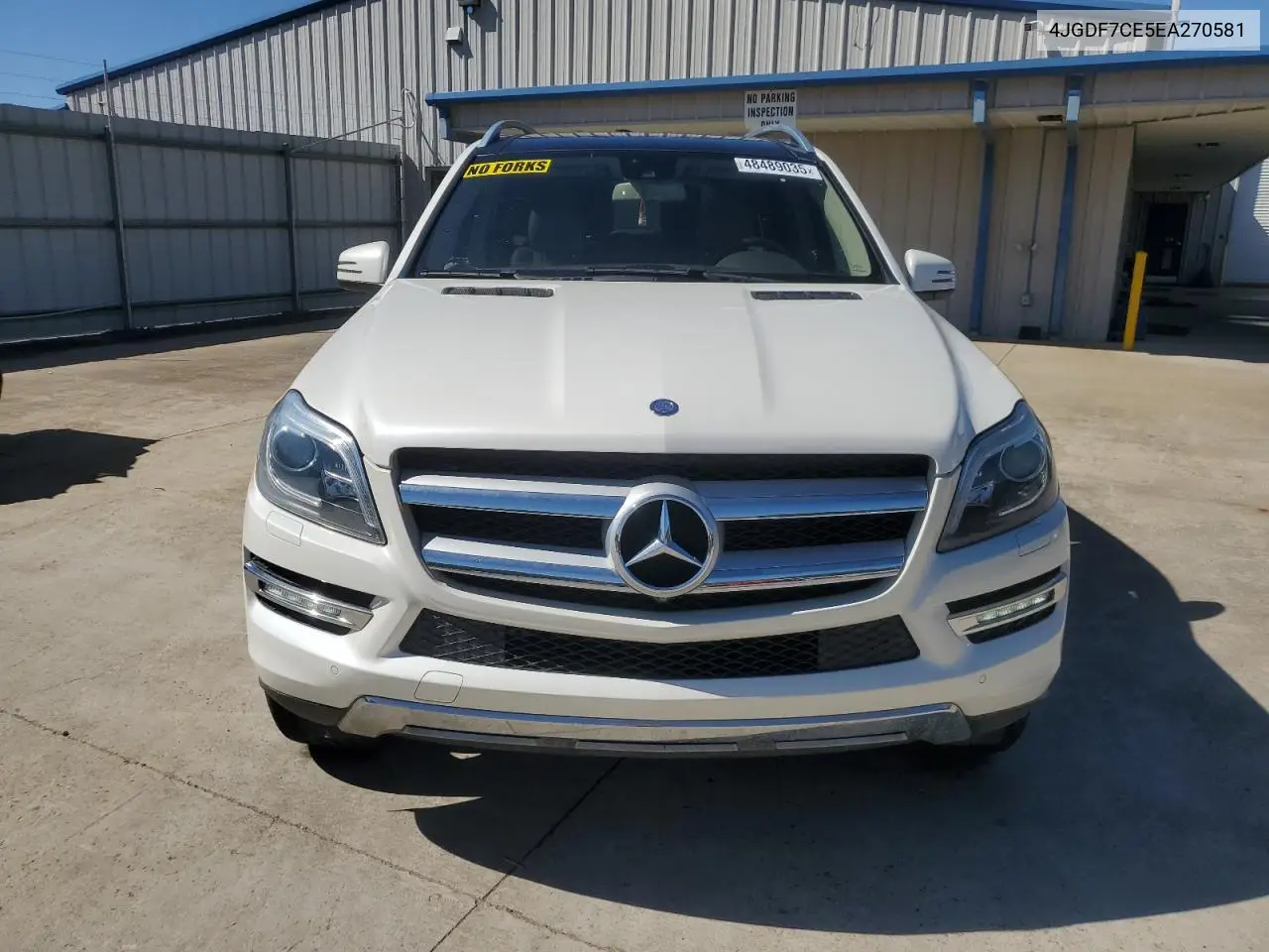 2014 Mercedes-Benz Gl 450 4Matic VIN: 4JGDF7CE5EA270581 Lot: 48489035