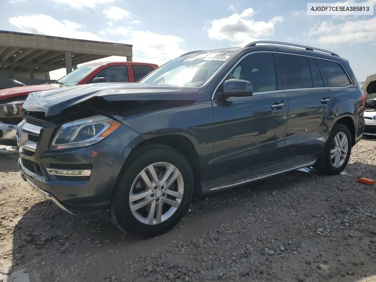 2014 Mercedes-Benz Gl 450 4Matic VIN: 4JGDF7CE5EA385813 Lot: 52289285