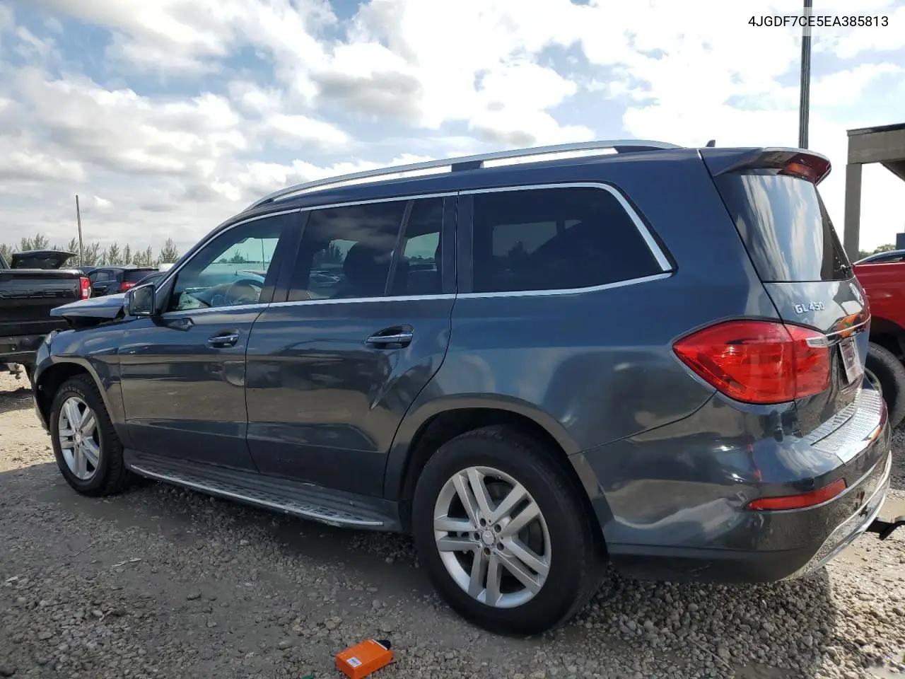 2014 Mercedes-Benz Gl 450 4Matic VIN: 4JGDF7CE5EA385813 Lot: 52289285