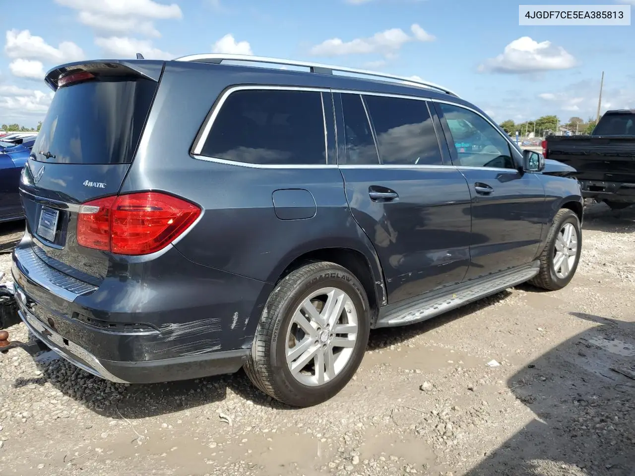 2014 Mercedes-Benz Gl 450 4Matic VIN: 4JGDF7CE5EA385813 Lot: 52289285