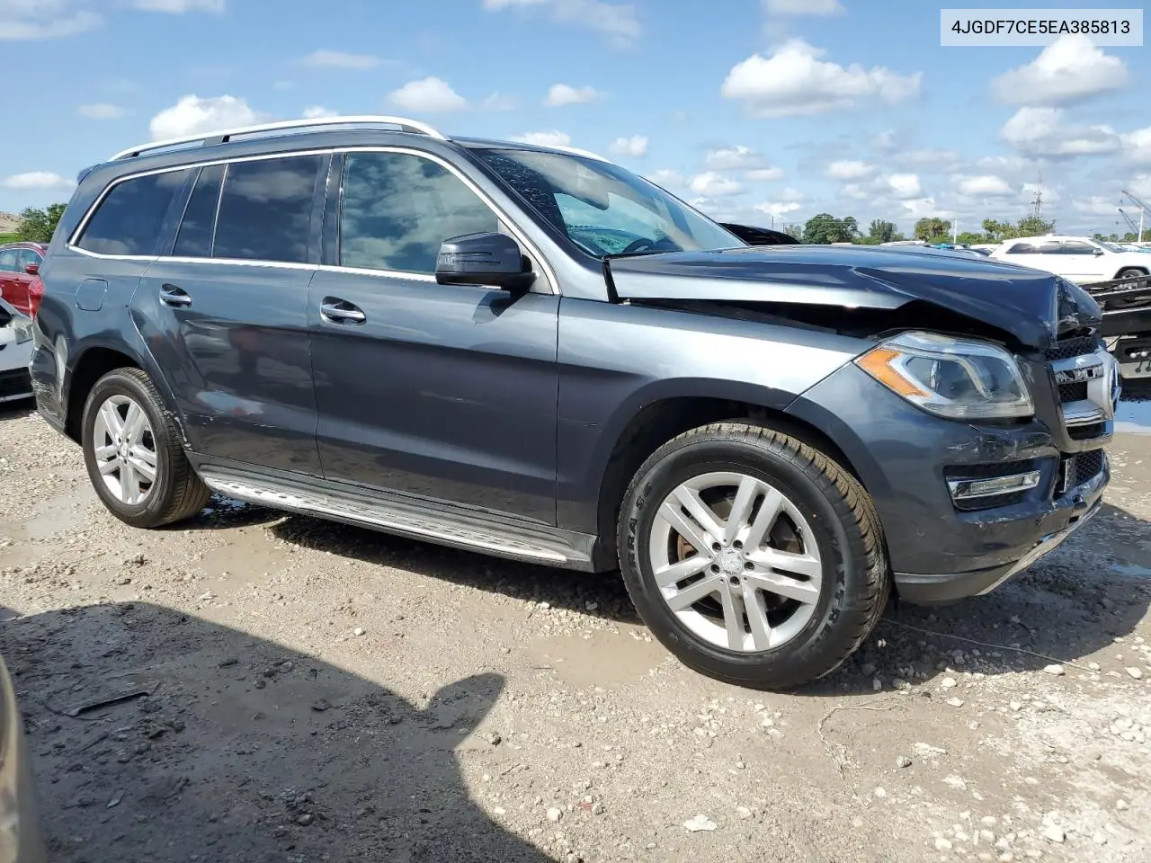 2014 Mercedes-Benz Gl 450 4Matic VIN: 4JGDF7CE5EA385813 Lot: 52289285