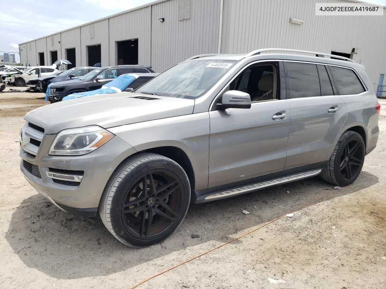 2014 Mercedes-Benz Gl 350 Bluetec VIN: 4JGDF2EE0EA419687 Lot: 54463915