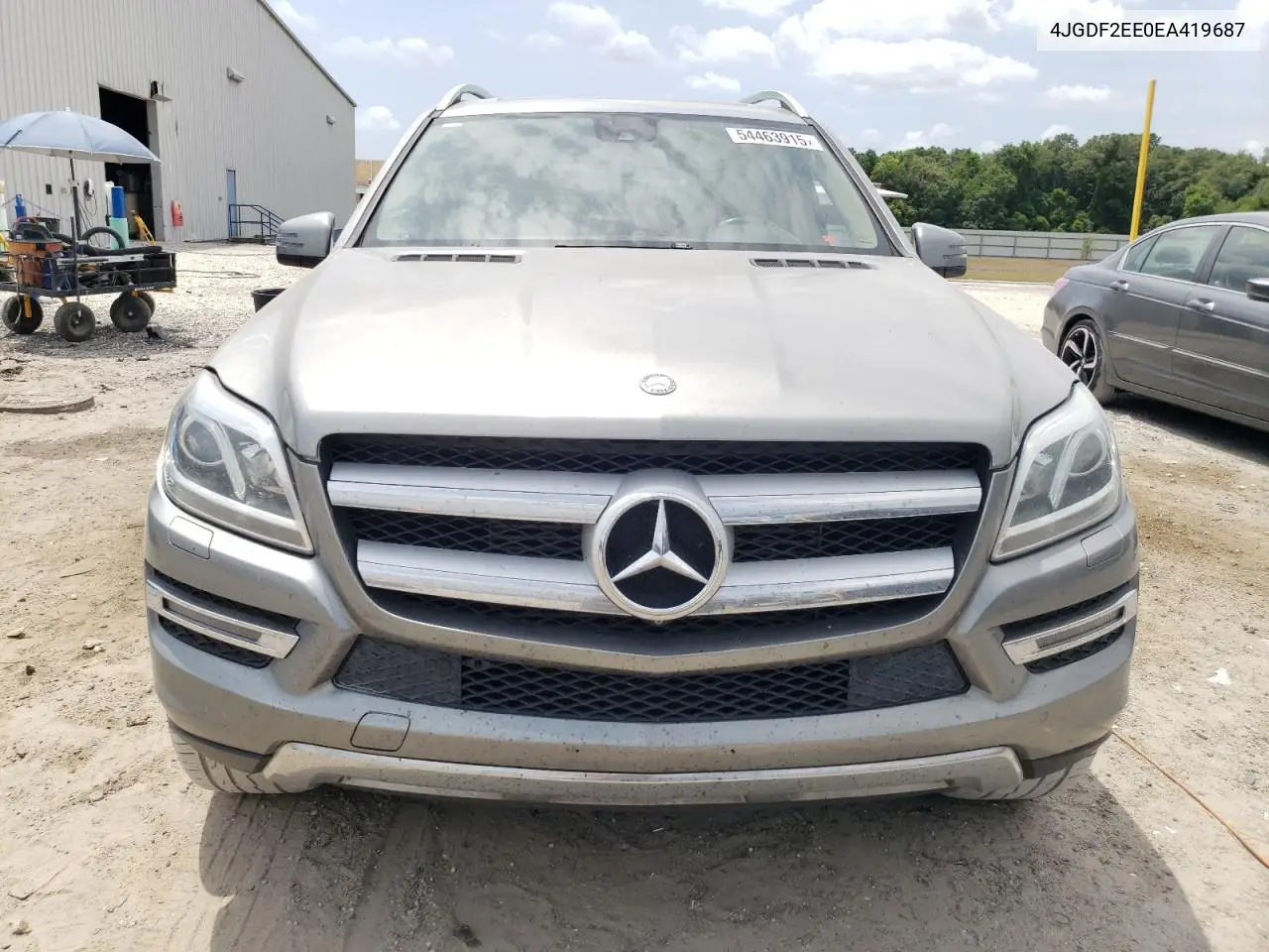 2014 Mercedes-Benz Gl 350 Bluetec VIN: 4JGDF2EE0EA419687 Lot: 54463915