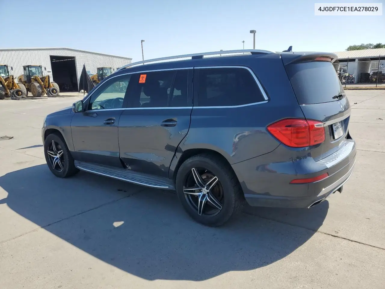 2014 Mercedes-Benz Gl 450 4Matic VIN: 4JGDF7CE1EA278029 Lot: 55501885