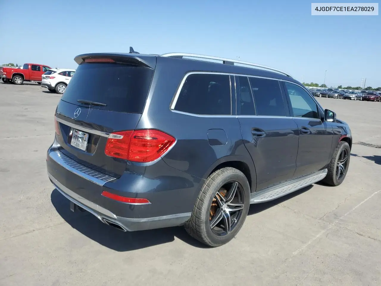 2014 Mercedes-Benz Gl 450 4Matic VIN: 4JGDF7CE1EA278029 Lot: 55501885