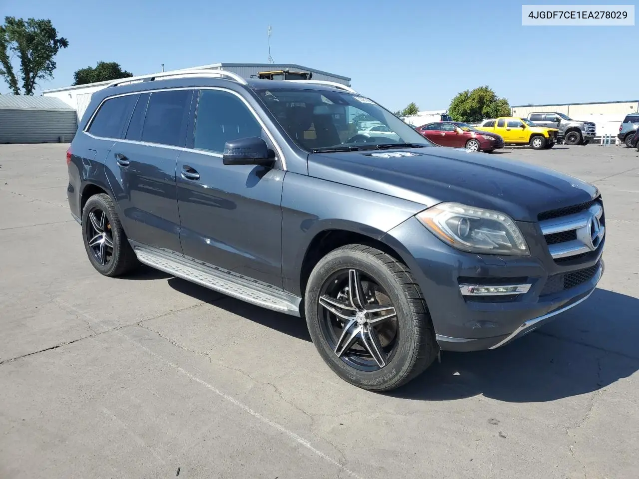 2014 Mercedes-Benz Gl 450 4Matic VIN: 4JGDF7CE1EA278029 Lot: 55501885