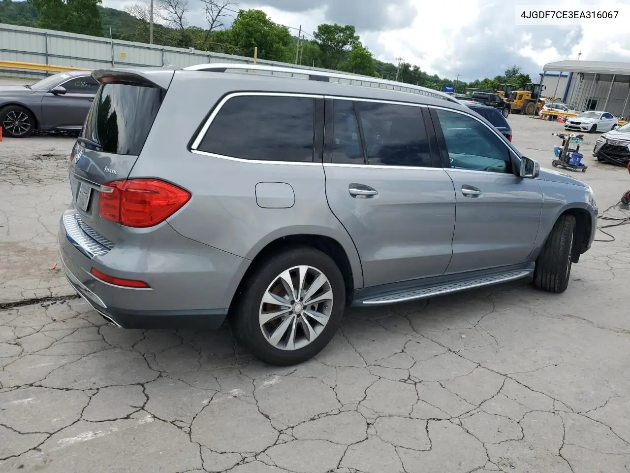 2014 Mercedes-Benz Gl 450 4Matic VIN: 4JGDF7CE3EA316067 Lot: 55821195