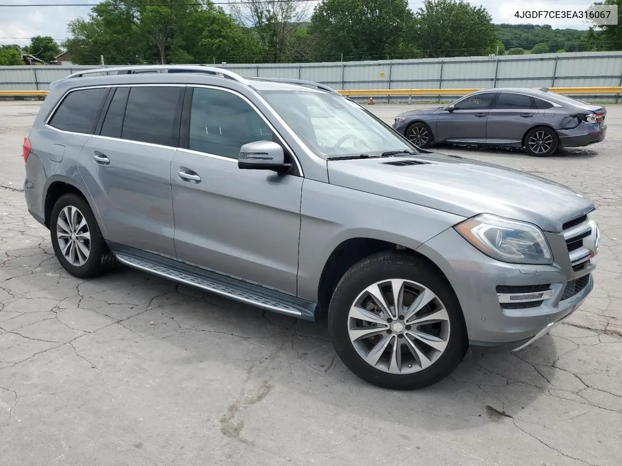 2014 Mercedes-Benz Gl 450 4Matic VIN: 4JGDF7CE3EA316067 Lot: 55821195