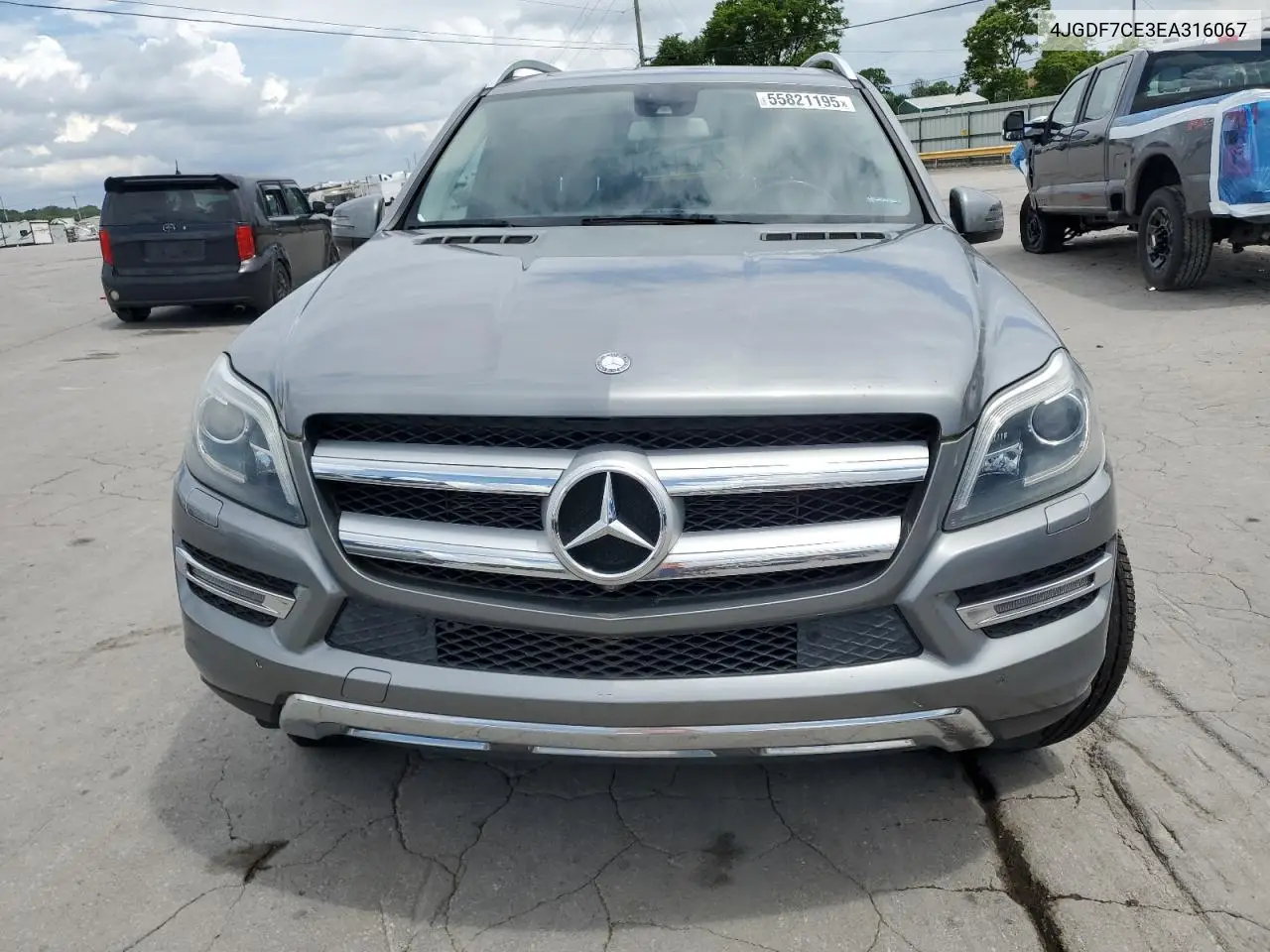 2014 Mercedes-Benz Gl 450 4Matic VIN: 4JGDF7CE3EA316067 Lot: 55821195