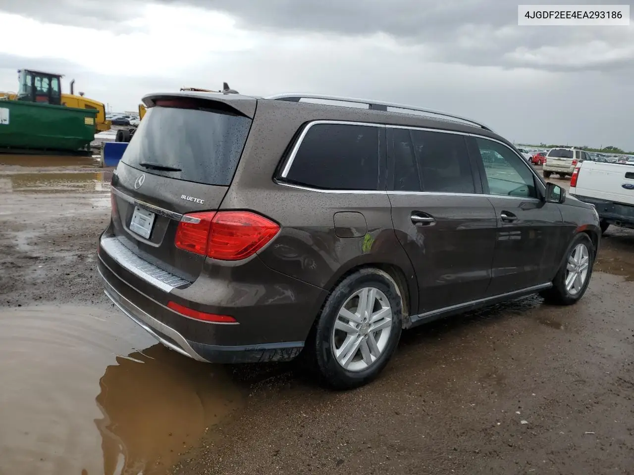 2014 Mercedes-Benz Gl 350 Bluetec VIN: 4JGDF2EE4EA293186 Lot: 56170825