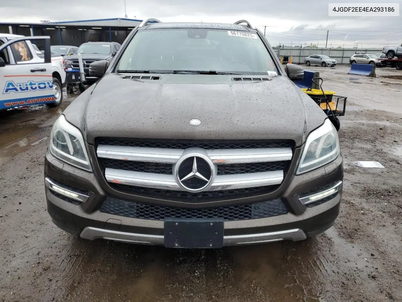 2014 Mercedes-Benz Gl 350 Bluetec VIN: 4JGDF2EE4EA293186 Lot: 56170825