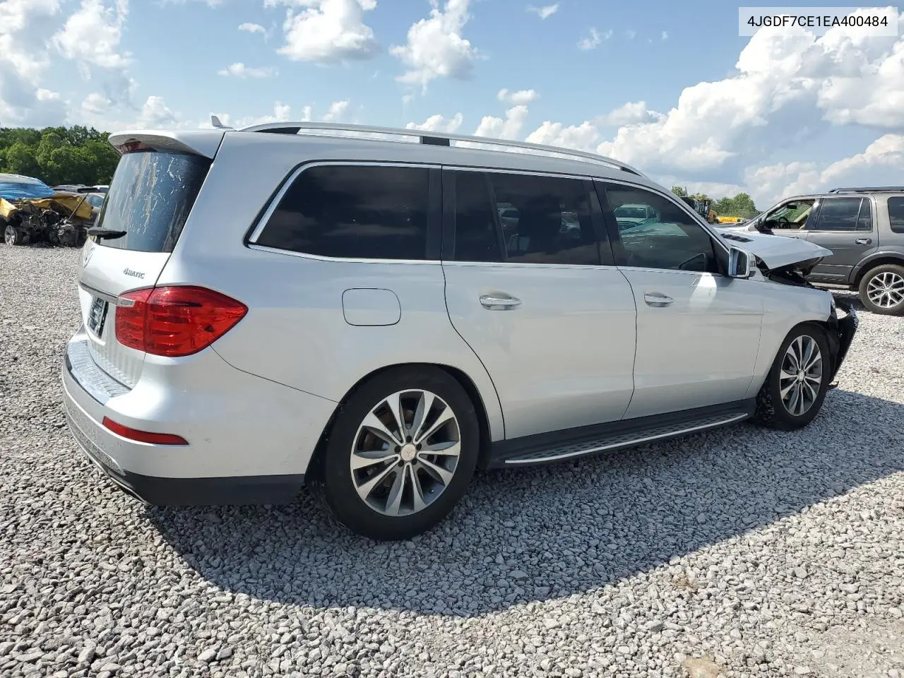 2014 Mercedes-Benz Gl 450 4Matic VIN: 4JGDF7CE1EA400484 Lot: 56415605