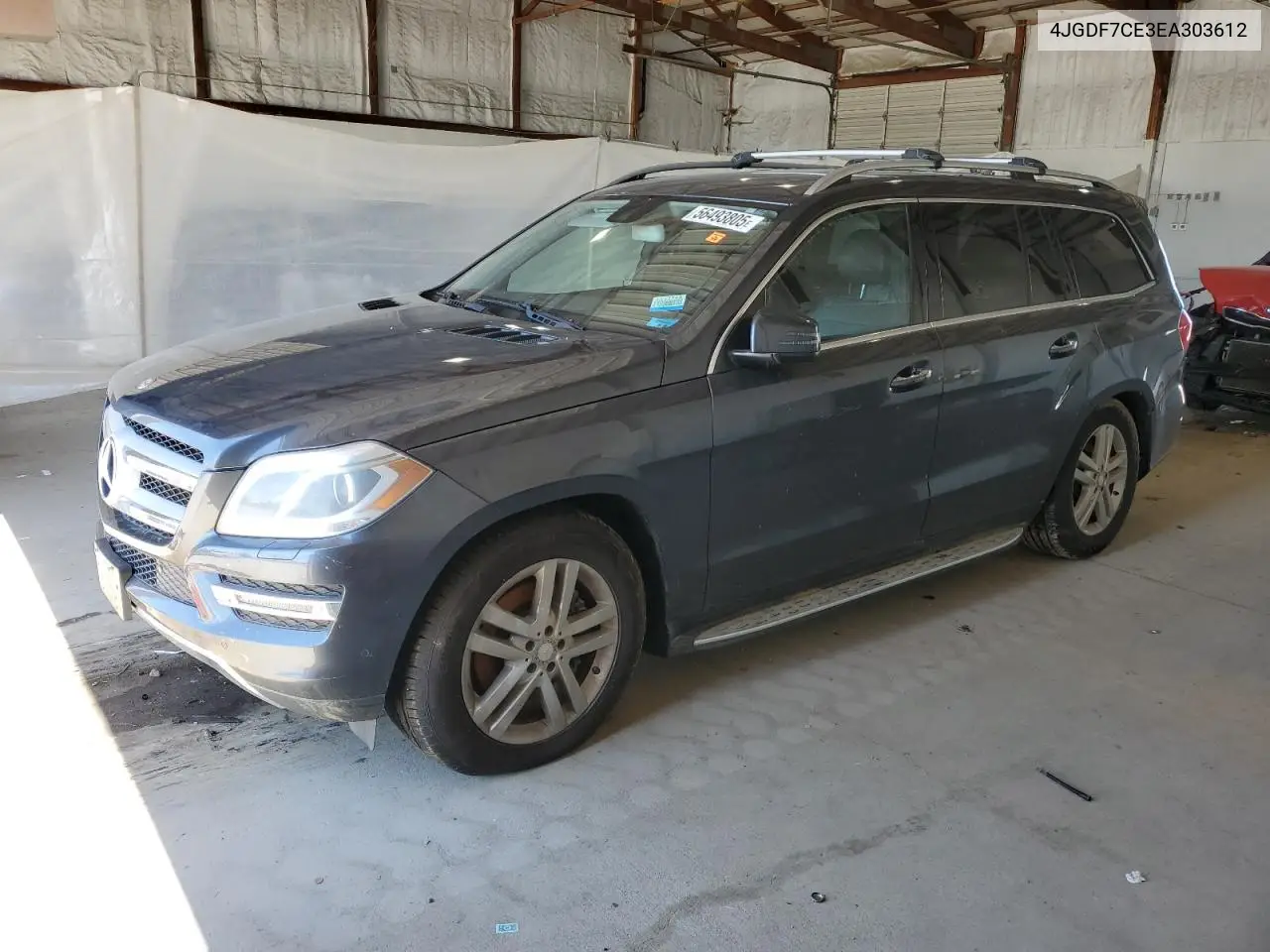 2014 Mercedes-Benz Gl 450 4Matic VIN: 4JGDF7CE3EA303612 Lot: 56493805
