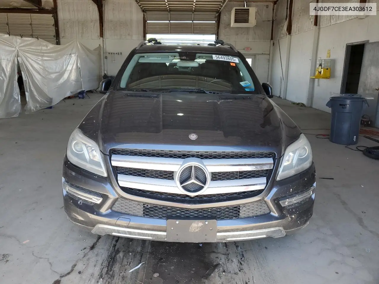 2014 Mercedes-Benz Gl 450 4Matic VIN: 4JGDF7CE3EA303612 Lot: 56493805