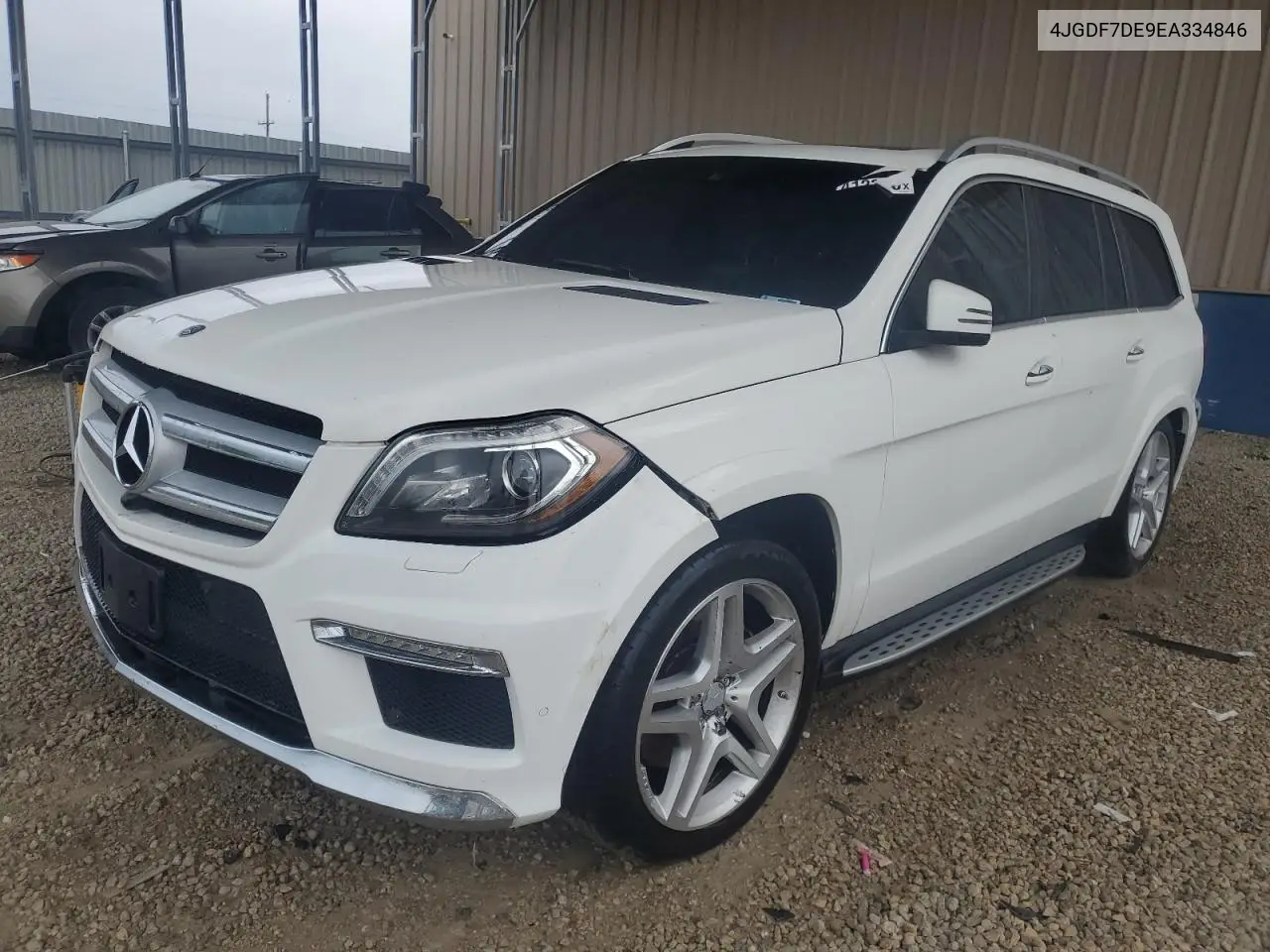 2014 Mercedes-Benz Gl 550 4Matic VIN: 4JGDF7DE9EA334846 Lot: 57412375