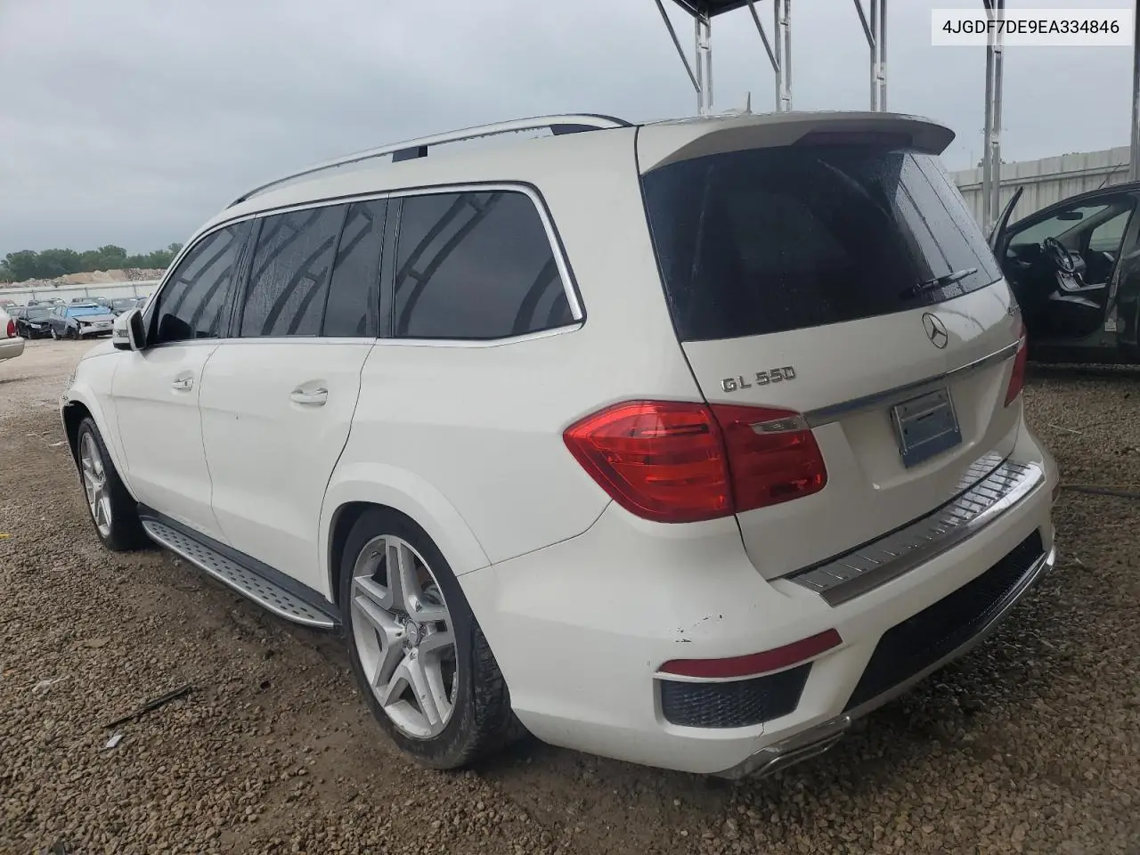 2014 Mercedes-Benz Gl 550 4Matic VIN: 4JGDF7DE9EA334846 Lot: 57412375