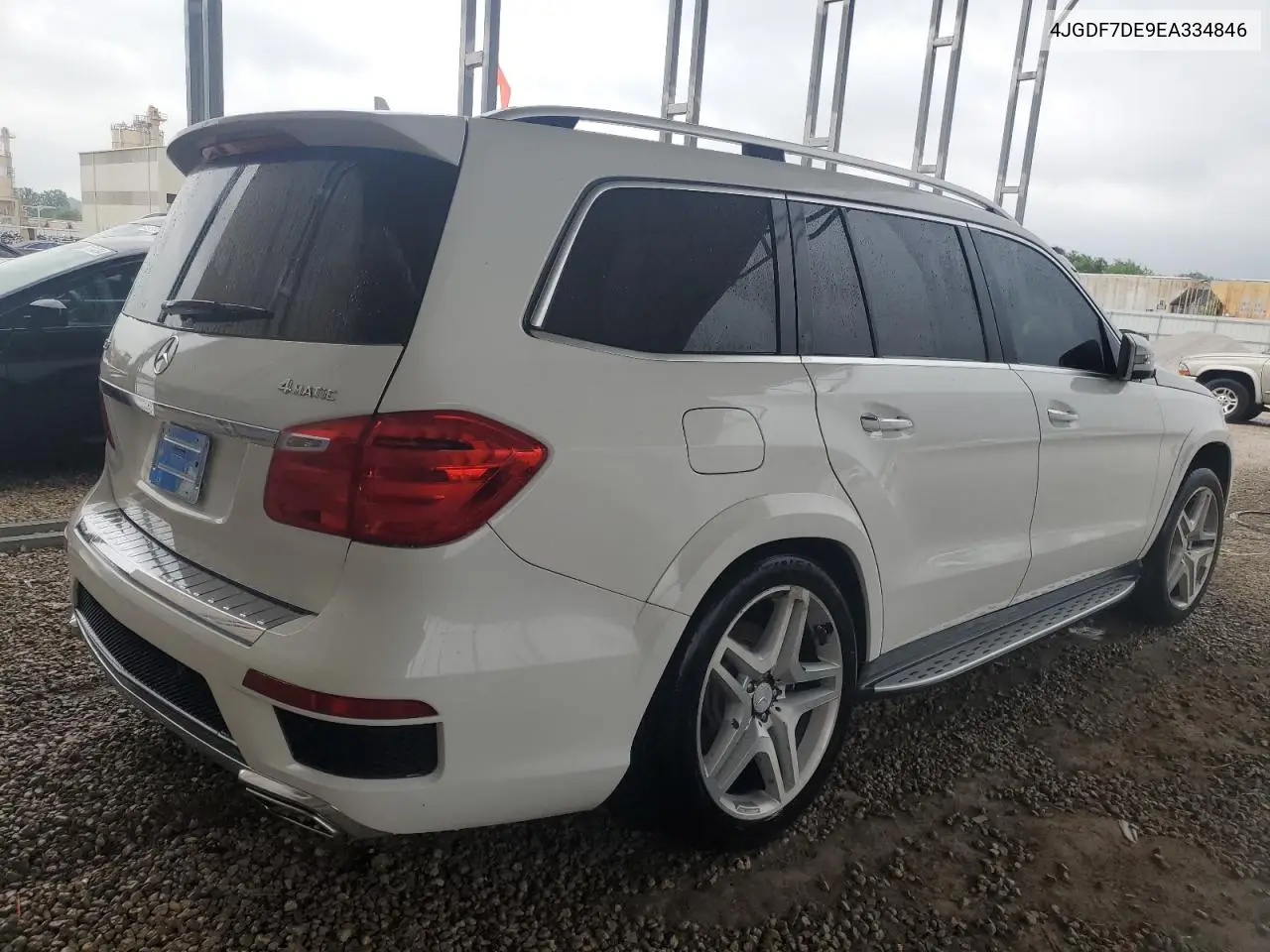 2014 Mercedes-Benz Gl 550 4Matic VIN: 4JGDF7DE9EA334846 Lot: 57412375