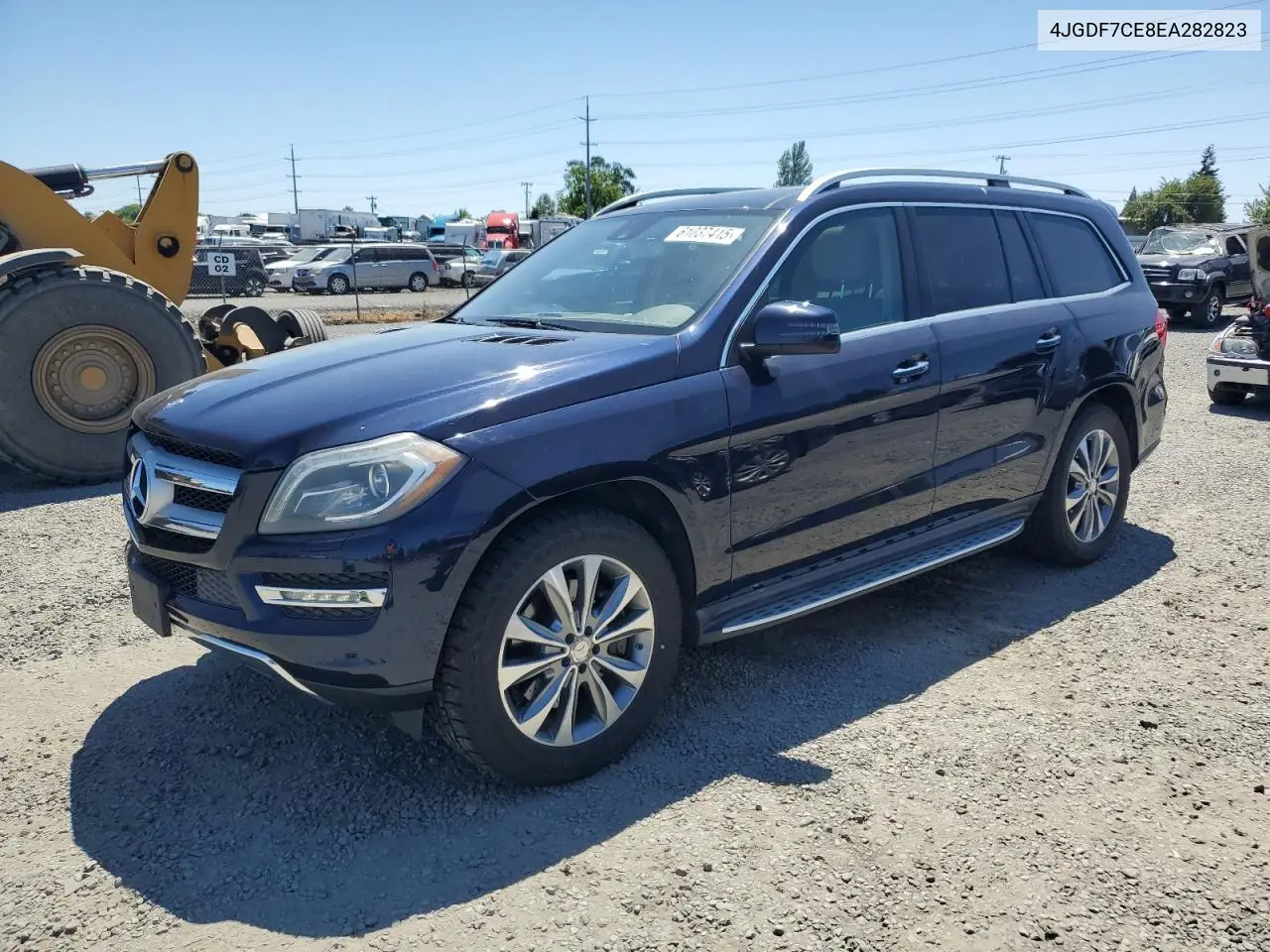 2014 Mercedes-Benz Gl 450 4Matic VIN: 4JGDF7CE8EA282823 Lot: 61037415