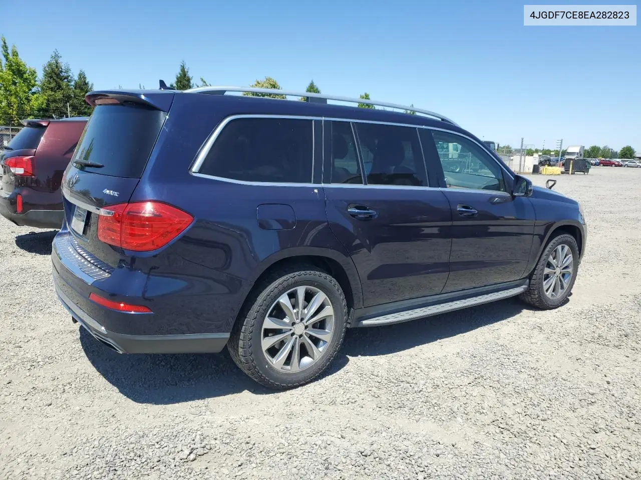 2014 Mercedes-Benz Gl 450 4Matic VIN: 4JGDF7CE8EA282823 Lot: 61037415