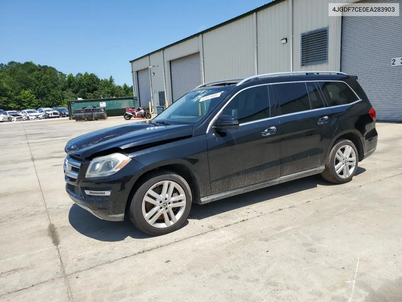 2014 Mercedes-Benz Gl 450 4Matic VIN: 4JGDF7CE0EA283903 Lot: 61611605